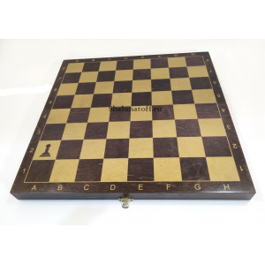 Набор 3 в 1 "Гроссмейстер" венге с фигурами из бука 