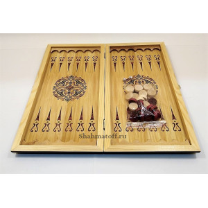 Нарды лазерная фотопечать "Лев" большие