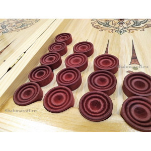 Нарды лазерная фотопечать "Лев" большие