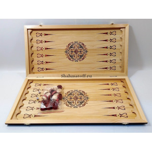 Нарды лазерная фотопечать "Лев" большие