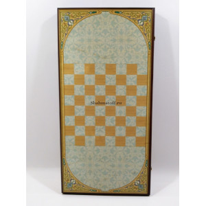 Нарды лазерная фотопечать "Лошади" большие