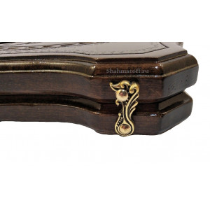 Нарды резные из ореха "Звезда" 50