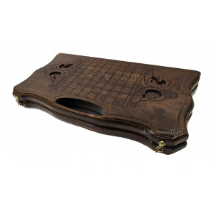 Нарды резные из ореха "Звезда" 50