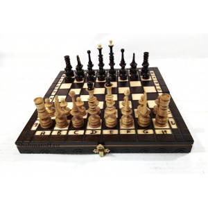 Шахматы резные "Кленовая классика" 30 см