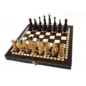 Шахматы резные "Кленовая классика" 30 см