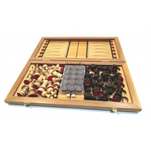 Комплект 3 в 1 подарочный "Маркетри" 50 cм с фигурами Wegiel