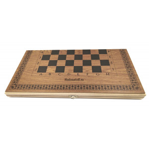 Шахматы, шашки, нарды "Гроссмейстер" шпон