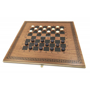 Шахматы, шашки, нарды "Гроссмейстер" шпон