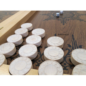 Шахматы, шашки, нарды "Гроссмейстер" шпон