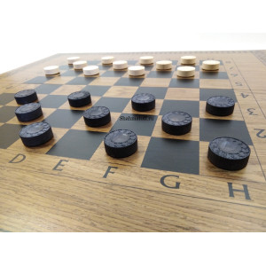 Шахматы, шашки, нарды "Гроссмейстер" шпон