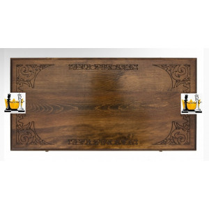 Нарды резные «Гладкие», Ustyan Нарды резные «Гладкие», Ustyan