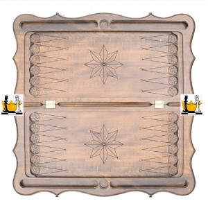 Нарды резные «Орел», Petrosyan