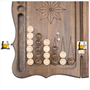 Нарды резные «Орел», Petrosyan