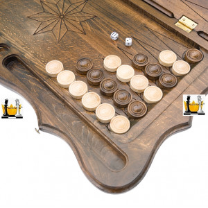 Нарды резные «Орел», Petrosyan