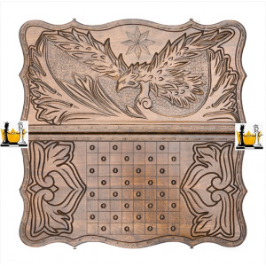 Нарды резные «Орел», Petrosyan