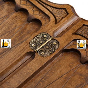 Нарды резные «Кремль и Символы Власти», Mirzoyan Нарды резные «Кремль и Символы Власти», Mirzoyan