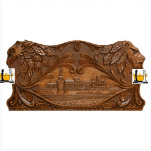 Нарды резные «Кремль и Символы Власти», Mirzoyan Нарды резные «Кремль и Символы Власти», Mirzoyan