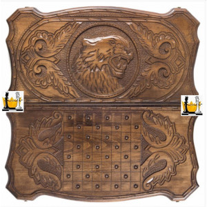 Нарды резные «Тигр», Petrosyan