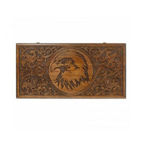 Нарды резные «Орел» Люкс, Haleyan