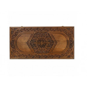 Нарды резные «Шестигранный Узор», Haleyan