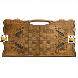 Нарды резные «Рыбак», Haleyan