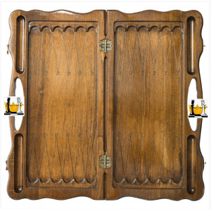 Нарды резные «Рыбак», Haleyan