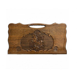 Нарды резные «Георгий Победоносец», Haleyan