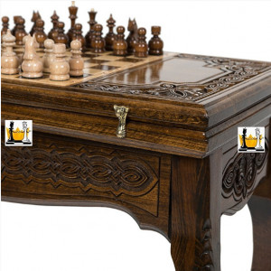 Стол ломберный Нарды + Шахматы, Haleyan