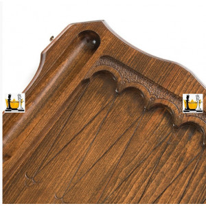 Нарды резные «Три богатыря», с ручкой, Haleyan