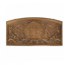 Нарды резные «Тройка Лошадей узор», Ustyan