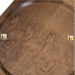 Нарды резные «Тройка Лошадей», Ustyan