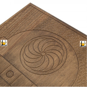 Нарды резные «Тройка Лошадей», Ustyan