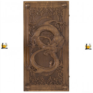 Нарды резные «Дракон», Ustyan