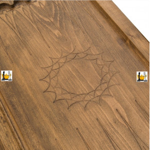 Нарды резные «Дракон», Ustyan