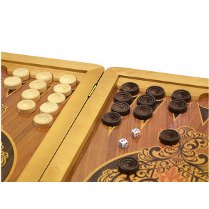 Нарды Кожаные Анаконда люкс большие