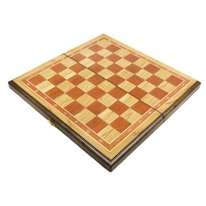 Шахматы Бастион махагони-дуб 45 см.