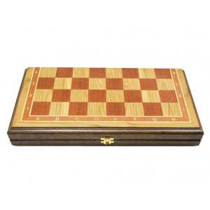 Шахматы Гамбит махагони-дуб 45 см.