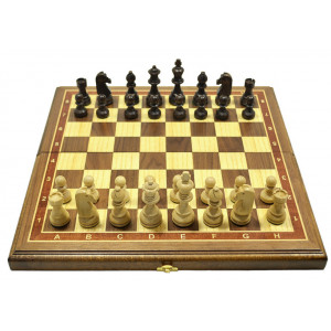 Шахматы Гамбит американский орех 45 см.