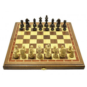 Шахматы Гамбит американский орех 45 см.