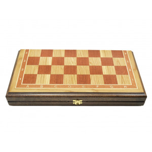 Шахматы Эксперт махагони-дуб 45 см.