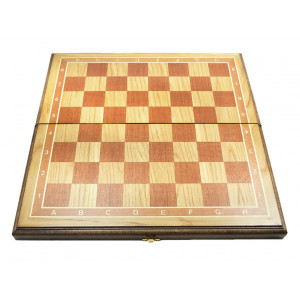 Шахматы Эксперт махагони-дуб 45 см.