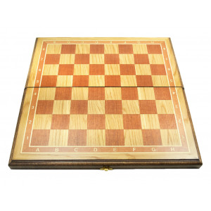 Шахматная доска 45 см. махагони-дуб Шахматная доска 45 см. махагони-дуб