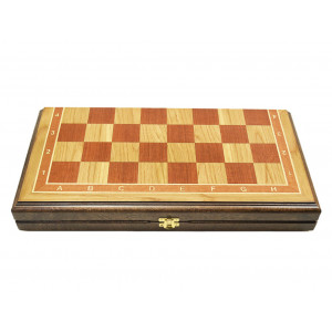 Шахматная доска 45 см. махагони-дуб Шахматная доска 45 см. махагони-дуб