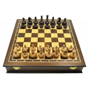 Ларец Эксклюзивный венге ясень средний Ларец Эксклюзивный венге ясень средний