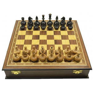 Ларец Эксклюзивный ясень орех средний