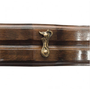 Нарды резные "Герб РФ 2" с ручкой 60, Haleyan