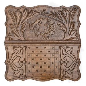 Нарды резные "Волк", Petrosyan