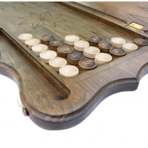 Нарды резные "Волк", Petrosyan