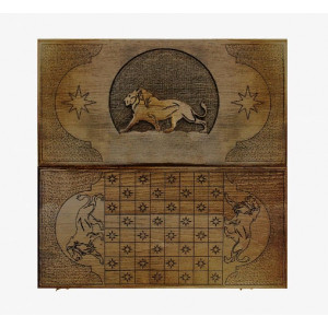 Нарды резные "Лев", Ustyan