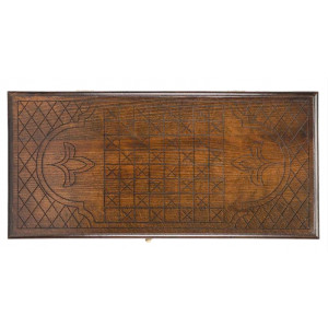 Нарды резные "Орнамент-3" 50, Ustyan